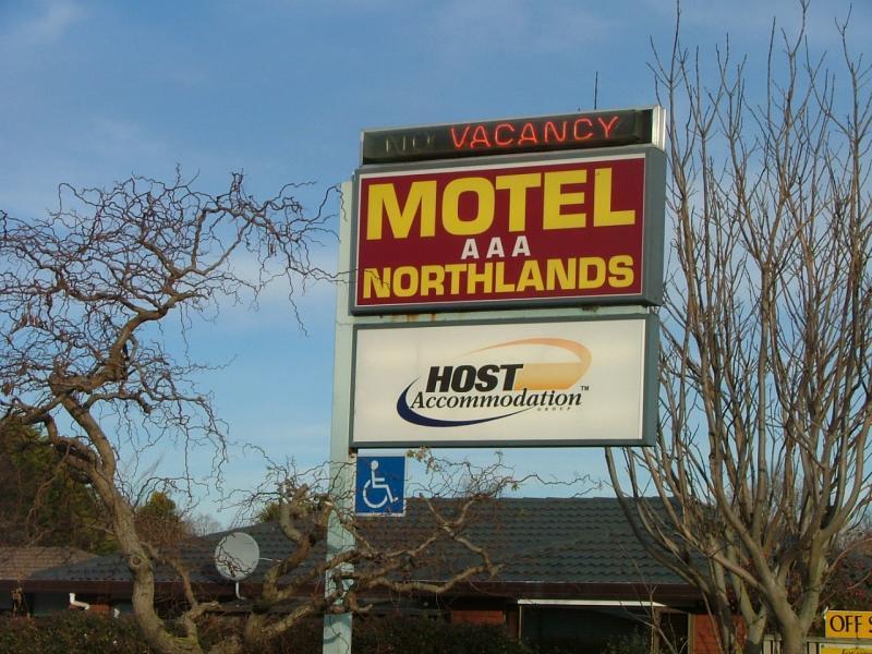 Aaa Northlands Motel Christchurch Eksteriør bilde